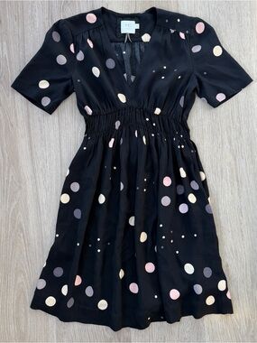 knee length dresses for ladies Mac Duggal Collection - Black Sleeveless Mini Dress with 3D Floral Skirt main image 1